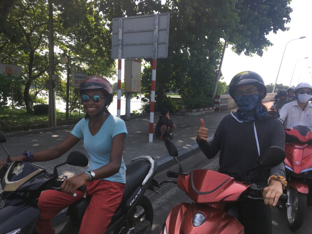 Motorbike tour through Hue